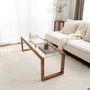 Hanah Home Soporte de TV Via - Wooden